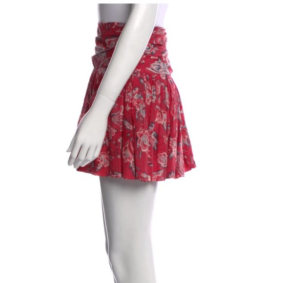 ÉTOILE ISABEL MARANT floral Print Mini Skirt - Picture 3 of 12
